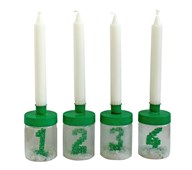 Kreativa adventsljus