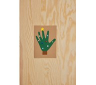 Säg god jul med ett avtryck