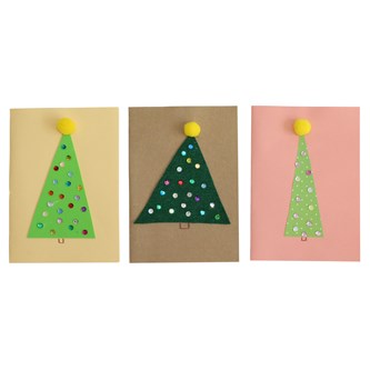 Kort med fantasijulgranar