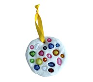 Lerdekorationer med juveler