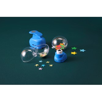 Julkula med konfetti