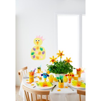 Påskliljor av papper