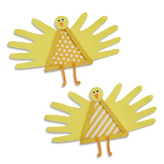 En trekantig kyckling