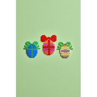 Pärlade påskägg med rosett