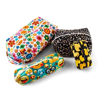 Necessär/pennskrin av trikåtyg