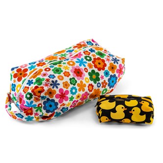 Necessär/pennskrin av trikåtyg