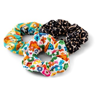 Scrunchie av trikåtyg