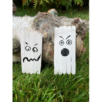 Spöken av glasspinnar