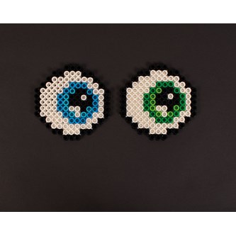 Monsteröga av XL-pärlor