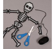 Pärla ett rörligt skelett