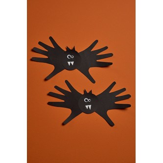 Fladdermus av händer