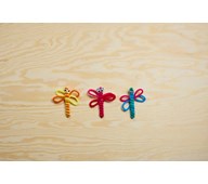 Trollslända av piprensare