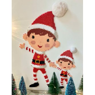 Tomtenisse av rörpärlor