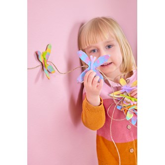 Fjäril av äggkartong