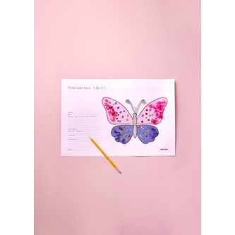 Födelseattest fjäril