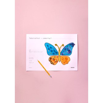 Födelseattest fjäril