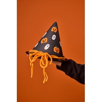 Häxhatt av papptallrik