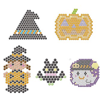 Aquabeads Halloween - gratis mallar