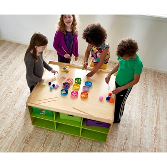 Motorikövning med pinnar