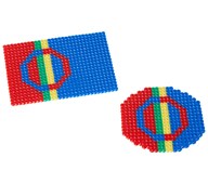Pärla samiska flaggan