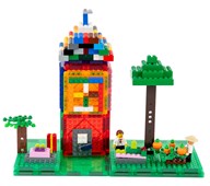 Mag Genius med byggklossar