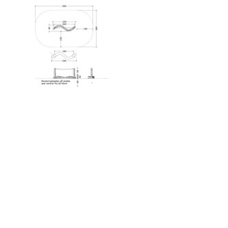 Robinia palissad gång