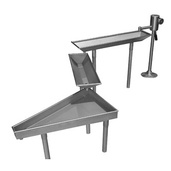 Vattenlek låg ränna