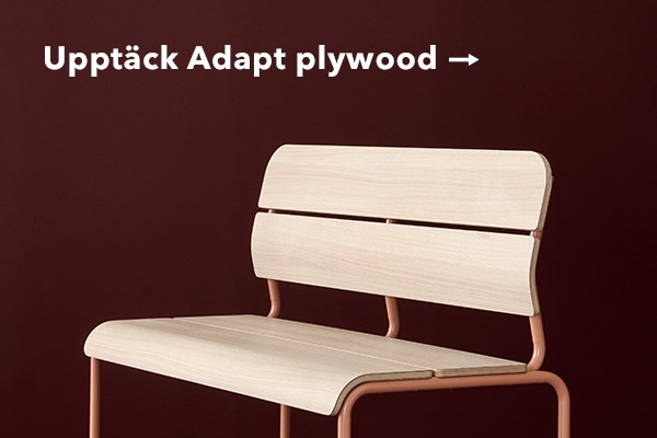 Upptäck Adapt plywood - en serie med modulmöbler för skolans lärmiljöer