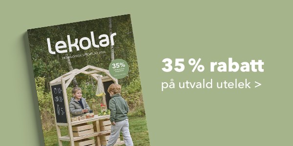 Dags att planera vårens utelek med 35 % rabatt