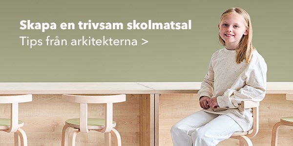 Inredningstips och möbeltips för skolmatsal