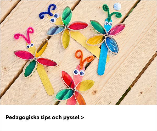 Pedagogiska tips och pyssel för skola och förskola