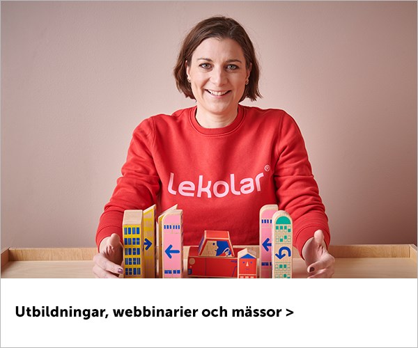 Utbildningar, webbinarier och mässor för skola och förskola