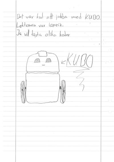 Recension KUBO programmeringsbar robot