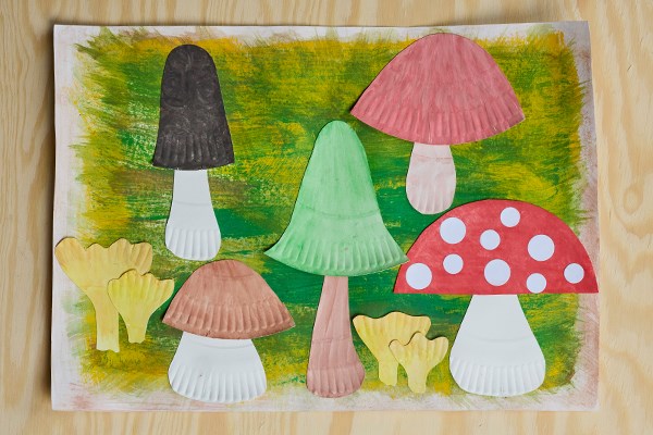 Höstpyssel - svamptavla