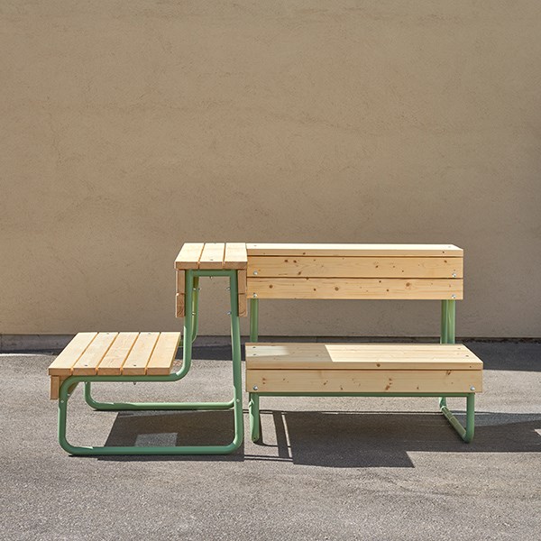 Rörvik Lounge för skolgården, parken och utomhusmiljön