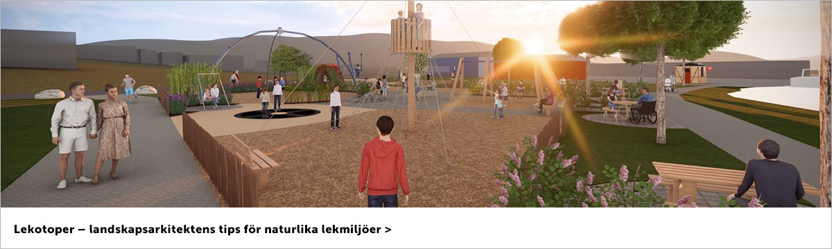 Landskapsarkitekten tipsar om hur du skapar naturlika miljöer, så kallade lekotoper
