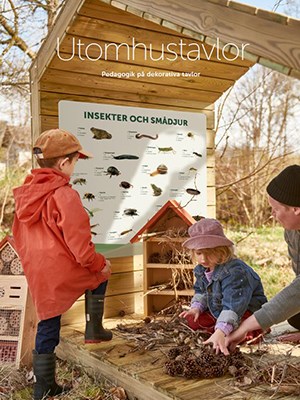 Utomhustavlor till skolan och förskolan
