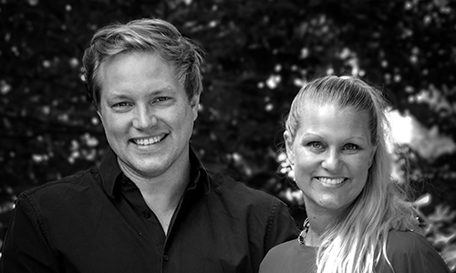 Designteamt LEAD Johan Lindstén och Jennie Edfast